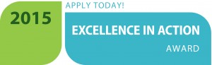 Excellence in Action award banner