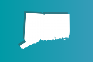 Connecticut state outline